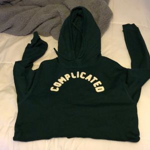 long sleeve crop top